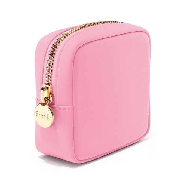 Estuche de maquillaje Embla, bolsa de viaje para cosméticos y neceser, color rosa