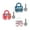 A, variant on LNGOOR Early Educational Baby Toy Inertial School Bus Ice Cream Truck Unlock Toy car for 1 2 3 4 5 Year Children Boys Girls Kids Gift, A