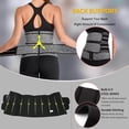 thumbnail image 5 of MANIFIQUE Waist Trainer for Women Belly Band Long Torso Sauna Workout 2 Belt With Zipper 9 Steel Bones Corset, 5 of 7