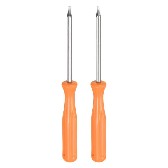 Unique Bargains 2pcs Torx Screwdriver T6 4" Length Star 6 Point Head Precision Screw Driver with Non-slip Handle