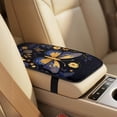 thumbnail image 4 of Xixirimido 5-Piece Car Seat Cover Set Breathable PU Leather Front Seat Covers with Seat Belt & Console Covers Universal Fit for SUV, Sedan, Truck, Butterfly Boho Floral, 4 of 8