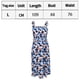 thumbnail image 2 of Vestido bohemio de verano para mujer de Tobrief, con tirantes finos, escote cuadrado, volantes y vaporoso, vestido largo playero, 2 of 7
