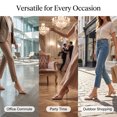 thumbnail image 7 of 4 Pairs Women Gel Ball of Foot Cushions, Invisible Anti Slip Metatarsal Pads Comfort Inserts for High Heels, 7 of 7