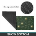 thumbnail image 6 of Dark Green Sun Planet Star Cloud Pattern Kitchen Rugs Sets Of 2,Anti Fatigue Kitchen Mat Rugs Non Slip Washable,Decorative Kitchen Floor Mats for Kitchen,Sink,Laundry,17"x30"+17"x47", 6 of 7