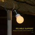 thumbnail image 3 of Outsunny String Light Poles, 10' Steel Light Poles for Outside, 4 Pack, 3 of 9