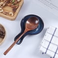 thumbnail image 6 of Colourtree Porcelain Ceramic Spoon Rest for Kitchen Counter, Spoon Holder for Stove Top, 6 of 6