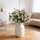 thumbnail image 1 of Artificial Eucalyptu And Violet Plastic Flowers Outdoor Home And Garden Decorative Bouquets, 1 of 6