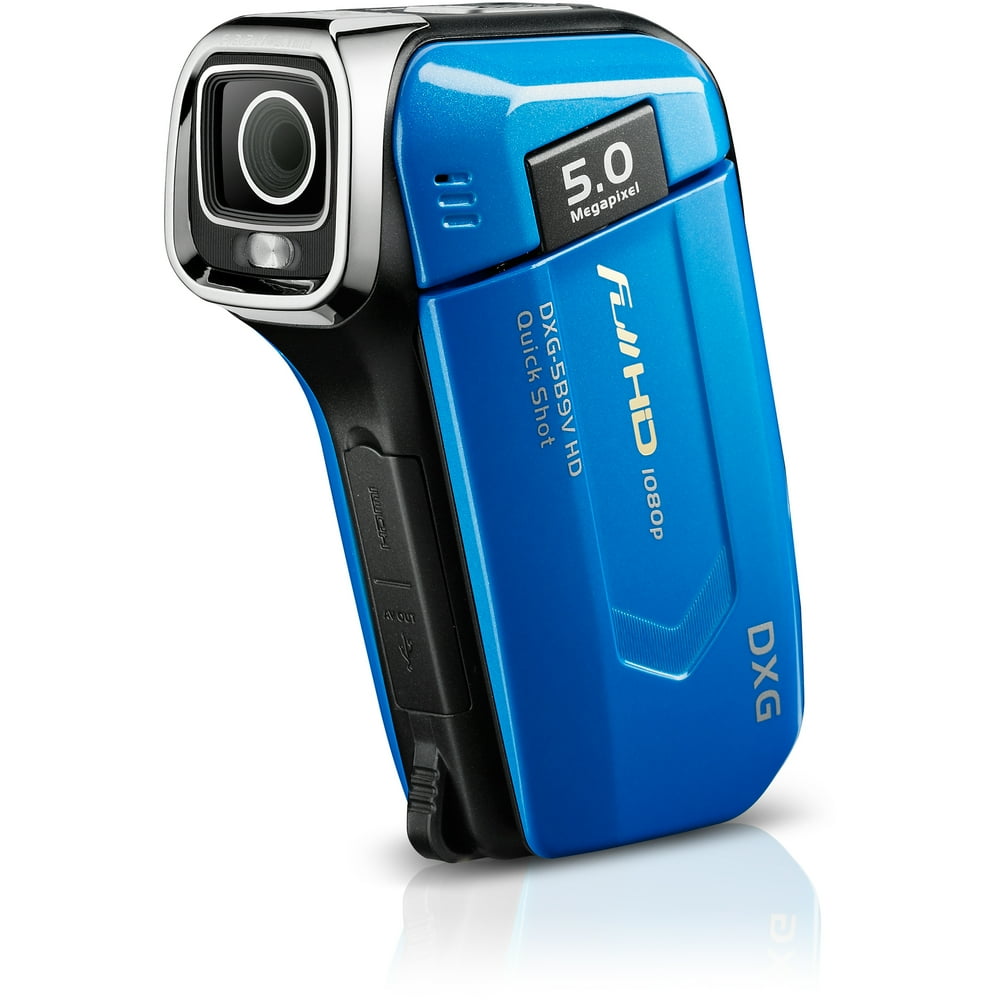 DXG QuickShots DXG5B9V Digital Camcorder, 2.4" LCD Screen, 1/3.2" CMOS