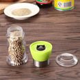 thumbnail image 4 of Adjustable Ceramic Rotor Pepper Grinder - Refillable Manual Spice Mill Shaker, Essential Kitchen Tools for Seasoning B, 4 of 5