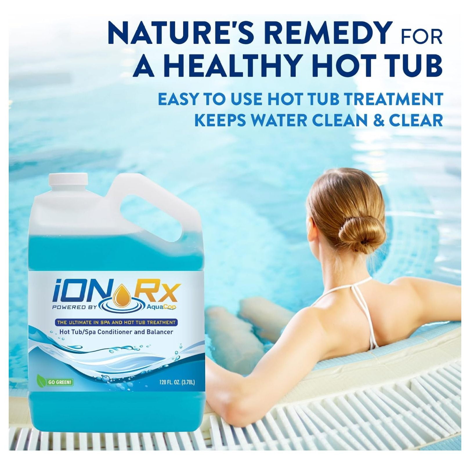 All Weather Hot Tub & Spa Treatment: The Easy for , Sensitive-Skin-Friendly spa Water. Balances, clarifies, and Conditions All in one.