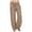 Multicolor, variant on WIZUTIZ Womens Dress Pants Plus Size Relaxed Loose Wide Leg Sweatpants Elastic Spandex High Rise Palazzo Pants Striped Drawstring with Pockets Summer Pants Tiktok Trend Items Anniversary Beige