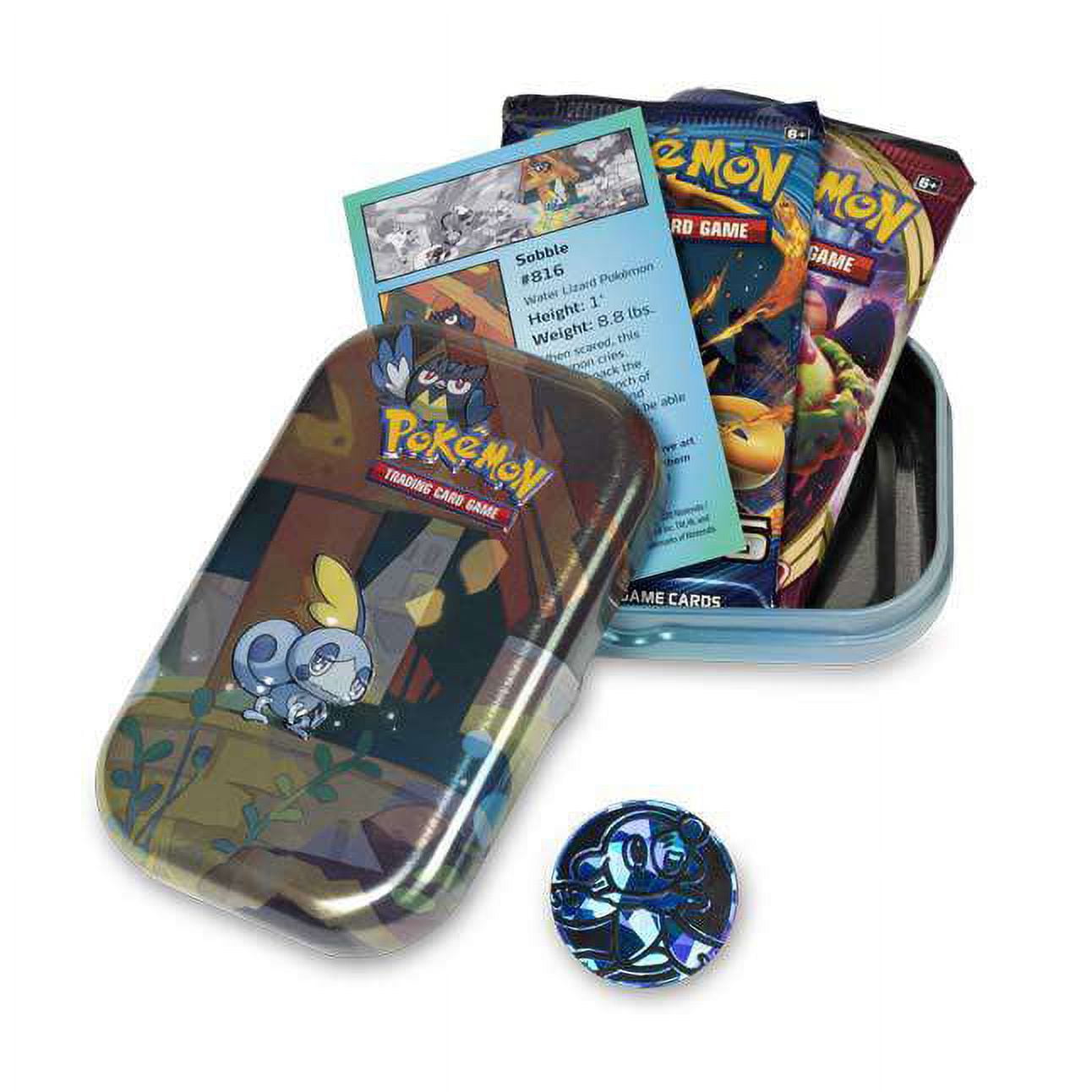 Pokemon Galar Pals Sobble & Rookidee Mini Tin