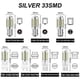 thumbnail image 2 of 10X BAU15S PY21W 1156 BA15S P21W LED BAY15D LED Bulb 1157 P215W 7443 3157 Reverse Lights Brake Lamp Car LED Turn Signal Light, 2 of 5