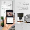thumbnail image 3 of 4L Timing Feeder APP Smart Pet Feeder Dog Food Automatic Dispenser with Camera Suitable for Small Cats and Dogs Remote Feeding, 3 of 4