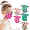 MuiSci 50 Pack Disposable Face Masks, Breathable Kids Colored Face Protection