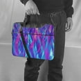 thumbnail image 6 of Psychedelic Neon Universe Laptop Bag, 15.6 inch Laptop or Tablet, Business Casual Laptop Bag, 6 of 8