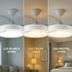 thumbnail image 2 of CITYLUZ VENTILADOR 4 ASPAS INVISIBLES – 50W LED BLANCO, 6 VELOCIDADES, 2 of 5