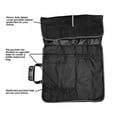 thumbnail image 3 of Ergo Chef 10 Pocket Chef Knife Roll Bag, Heavy Duty Waxed Canvas, Durable and Water Resistant, 3 of 7