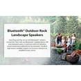 thumbnail image 6 of SOUND PRO SPS-2000-SL Dual Bluetooth Active Rock Speaker Pair, Gray Slate, 6 of 7
