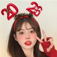 thumbnail image 4 of 2026 Happy New Year Hairband Head Accessory For Adult Children New Year Event, 4 of 10