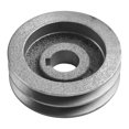 thumbnail image 2 of V-Belt Pulley A Type Double Slot Pulley Motor Cast Iron Dia Power Tool Accessory 91X29X24Mm, 2 of 10