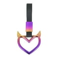 thumbnail image 1 of JDM Colorful Car Tow Strap Heart Design, Auto Warning Tow Hook for Vehicles & Buses, Styling Drift Charm Accessory, 9.5-Inch, 1 of 8
