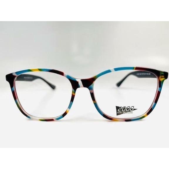 New Smilen Eyewear's 2000 & Beyond 3085 Rainbow Tortoise Eyeglasses 54/17/145