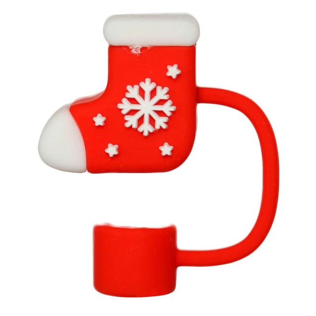PFDDRW Straw Cap 10mm Christmas Wind Straw Dust Cover D3P7