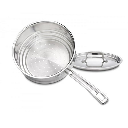 - Cuisinart Multiclad Pro Tri-Ply Stainless Steel 20 Cm Universal Steamer W/Cover