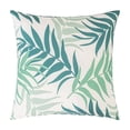 thumbnail image 2 of CaiYueKe Throw Pillow Covers Outdoor Waterproof Cozy Graceful Fan-Shaped Leaves Decorative Cushion Cases for Garden Patio Tent Balcony Couch Sofa 18 X 18 Inches, 2 of 8