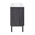 thumbnail image 5 of Classe 24 in. Black Oak Bathroom Vanity With White, 3-Hole Ceramic Sink Top, 5 of 8