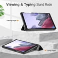 thumbnail image 4 of Fintie Slim Case for Samsung Galaxy Tab A7 Lite 8.7 inch 2021 Model (SM-T220/T225/T227), Ultra Thin Lightweight Hard Back Shell Tri-Fold Stand Cover, Dont Touch, 4 of 9