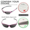 thumbnail image 3 of Walleva Black Polarized Replacement Lenses for Smith Optics Approach Sunglasses, 3 of 6
