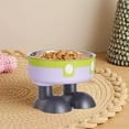 thumbnail image 6 of Eoozwa Elevated Cat Food Water Bowls,Raised Cat Dog Bowls with Stand,Stainless Steel Cute Cat Dishes for Cats Dogs Kitten Puppies Small Pets Feeding Non-Slip Base, 6 of 6