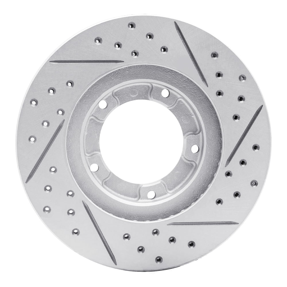 Dynamic Friction Company 830-76120L DFC Geoperformance Rotor - Drilled and Slotted
