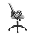 thumbnail image 3 of Serta Chaise de Bureau Essential Burlington Moderne en Mesh Gris avec Base en Nylon, 3 of 5