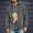 Dark Gray, variant on ZUBMGKTE Mens Hoodies Pet Holder Cat Dog Large Pouch Carriers Pullover with Drawstring Sweatshirt