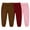 Brown+Red+Pink, variant on Hpgjzj 3 Pack Unisex Kids Sweatpants,Toddler Baby Cotton Active Jogger Pants, Kids Boys Girls Elastic Waist Athletic Pants