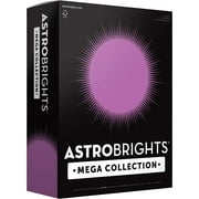 Astrobrights Mega Collection, Colored Cardstock, Bright Purple, 320 Sheets, 65 lb/176 gsm, 8.5" x 11" - MORE SHEETS! (91697)