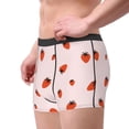 thumbnail image 3 of Kdxio Men's Boxer Briefs with Strawberry Print - Comfortable and Breathable Underwear for Everyday Wear, 3 of 7