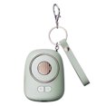 thumbnail image 1 of Mini Fan Mute Strong Wind Rechargeable Cartoon Key Chain Personal Fan for Outdoor, 1 of 7