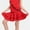 Red, variant on Xiaowennn Girl's Dance Skirt Latin Ballroom Tango Practice Dress With Boy Shorts Girl Skirts with Shorts