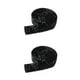 thumbnail image 4 of Toystoory Bling Stickers Glitter Cadena de diamantes de imitación Resina Cristal Decoración Fix Decor Beads Hot Melt Adhesivo Drill Strip Negro negro 1 2.5 cm 2piezas, 4 of 6