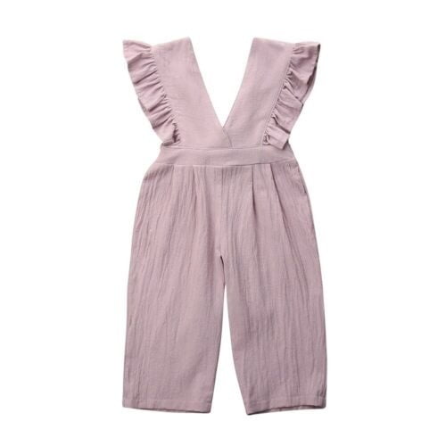 overall romper baby