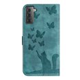 thumbnail image 6 of Wallet Case Designed for Samsung Galaxy S21 Plus for Women,Flip Folio Cover with Butterfly Embossed PU Leather Kickstand Credit Card Holder Slots Magnetic Wrist Strap Phone Case, Green, 6 of 13