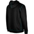 thumbnail image 3 of Men's New Era Black Brooklyn Nets 2023/24 City Edition Satin Stitch Elite Pack Pullover Hoodie, 3 of 3