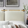 thumbnail image 2 of Headboard, Full, Natural Brown, Fabric, Hotel Bedroom, Modern Contemporary, HB38229, 2 of 8