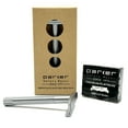 thumbnail image 1 of Parker SoloEdge Single Edge Safety Razor With 100 Parker Platinum Single Edge Blades, 1 of 5