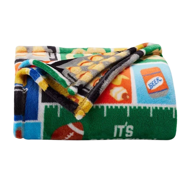The Big One® Oversized Supersoft Plush Throw Tailgate
