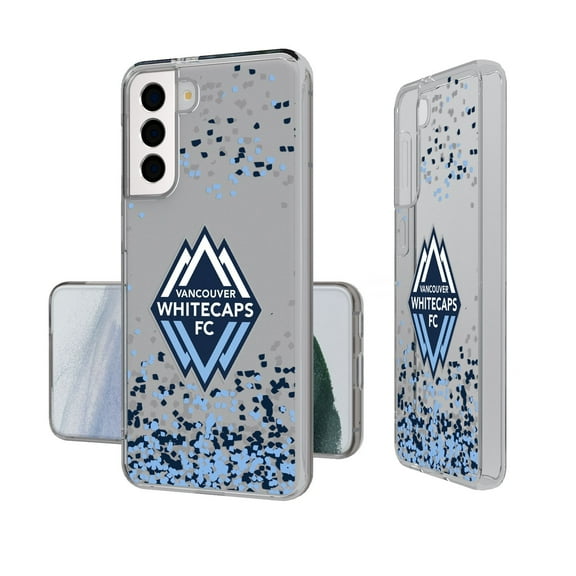 Vancouver Whitecaps FC Galaxy Confetti Design Clear Case